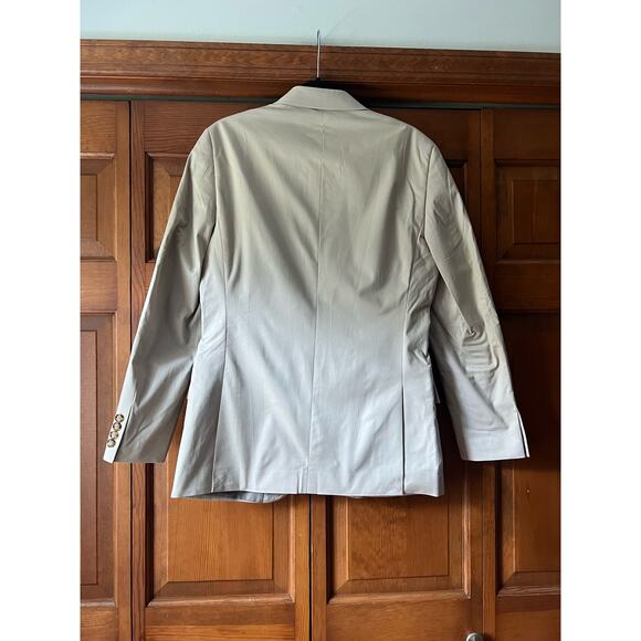 NWT J. Crew Men's Slim-Fit Thompson Performance Suit Jacket Sandy Dune Size 38R - Picture 6 of 14